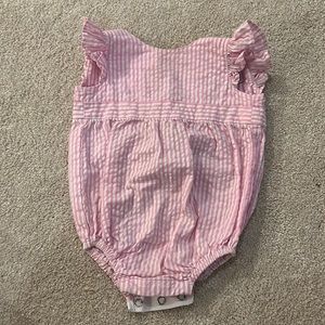 Beatrice bubble, Lilly’s pink seersucker by classic prep